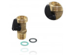 Кран сливной 1/2" - 3/4" для котлов Ferroli 36900700 купить Кран сливной 1/2" - 3/4" для котлов Ferroli 36900700
