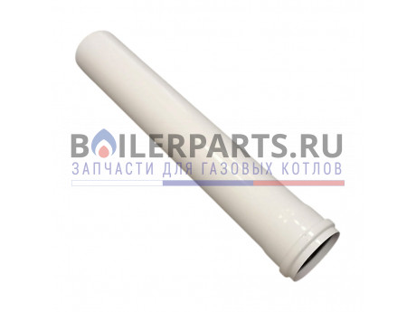 Труба эмалированная D=80 мм L=500 мм для котлов Baxi 71401821 фото купить Труба эмалированная D=80 мм L=500 мм для котлов Baxi 71401821 - цена с доставкой