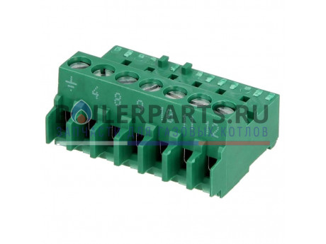 Клемма 7-контактная для котлов Bosch, Buderus 7747023989 фото купить Клемма 7-контактная для котлов Bosch, Buderus 7747023989 - цена с доставкой