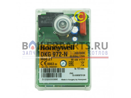 Топочный автомат Honeywell DKG 972-N Mod.21 для котлов Buderus 8718584071 фото купить Топочный автомат Honeywell DKG 972-N Mod.21 для котлов Buderus 8718584071 - цена с доставкой