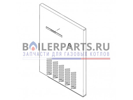 Передняя крышка для котлов Bosch/Buderus/Junkers 8732204732 фото купить Передняя крышка для котлов Bosch/Buderus/Junkers 8732204732 - цена с доставкой