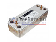 купить Вторичный теплообменник ГВС-Е6N/16 для котлов Protherm 0020025256 с доставкой