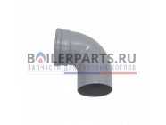 купить Отвод 87° Dn 130 мм PP для котлов Vaillant 0020042765 с доставкой