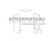 купить Комплект облицовки 5 секций для котлов Protherm 0020044990 с доставкой