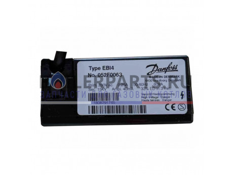Трансформатор розжига Danfoss EBI4 052F0063 фото купить Трансформатор розжига Danfoss EBI4 052F0063 - цена с доставкой