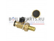 купить Кран наполнения/слива для котлов Buderus 07101556 оригинал с доставкой