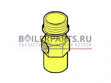 Труба подключения (обратная линия) для котлов Vaillant 097057 фото купить Труба подключения (обратная линия) для котлов Vaillant 097057 - цена с доставкой
