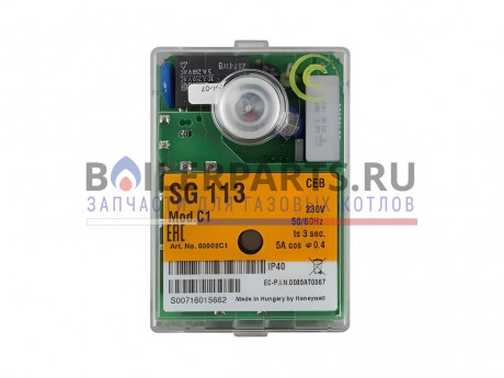 Топочный автомат Honeywell Satronic SG 113 Mod. C1 для котлов Elco 13010522 фото купить Топочный автомат Honeywell Satronic SG 113 Mod. C1 для котлов Elco 13010522 - цена с доставкой