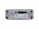 Теплообменник вторичный Zilmet 14 пластин для котлов Vaillant 17B2071402 купить Теплообменник вторичный Zilmet 14 пластин для котлов Vaillant 17B2071402 недорого