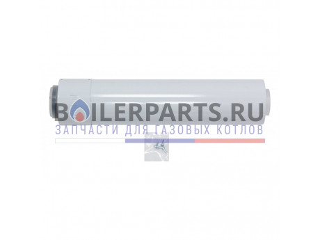 Удлинительная труба телескопическая 0,5-0,8 м 60/100 PP для котлов Vaillant 303906 фото купить Удлинительная труба телескопическая 0,5-0,8 м 60/100 PP для котлов Vaillant 303906 - цена с доставкой