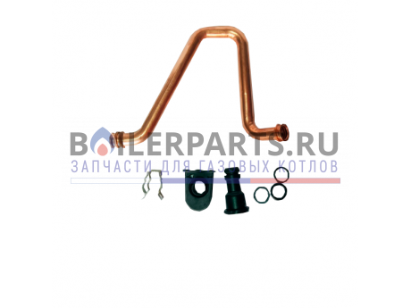 Трубка возврата с комплектом соединения для котлов Ariston 60001304 фото купить Трубка возврата с комплектом соединения для котлов Ariston 60001304 - цена с доставкой