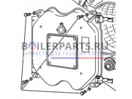 купить Дверь для котлов Bosch/Buderus 63015443 с доставкой