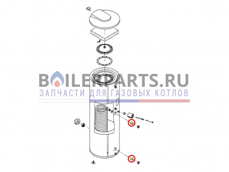 Гильза для котлов Viessmann 7810750 фото купить Гильза для котлов Viessmann 7810750 - цена с доставкой