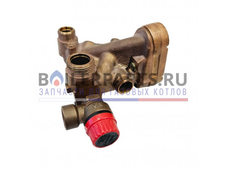 купить Фланец (водяной узел ГВС) для котлов Bosch/Junkers 87057001260 - цена с доставкой