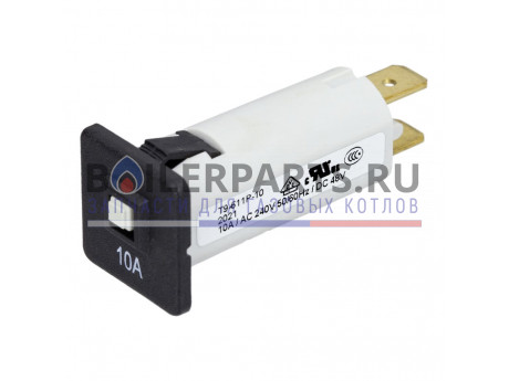 купить Защитный автомат 10А Logamatic 4211/4324 для котлов Bosch/Buderus/Junkers 8718585366 OEM - цена с доставкой