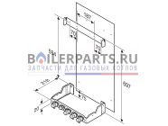 купить Монтажная рама для котлов Bosch/Buderus/Junkers 87199053580 с доставкой
