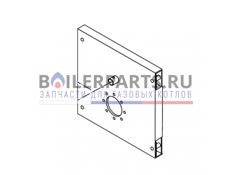 Купить Дверца в сборе для котлов Bosch/Buderus/Junkers 87381231580 - цены
