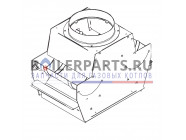 купить Комплект дымового колпака (атмо, битермический, 24кВт) для котлов Alphatherm 95213750 с доставкой
