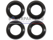 купить Комплект уплотнений проточного теплообменника для котлов Viessmann WH1D 96828125 с доставкой