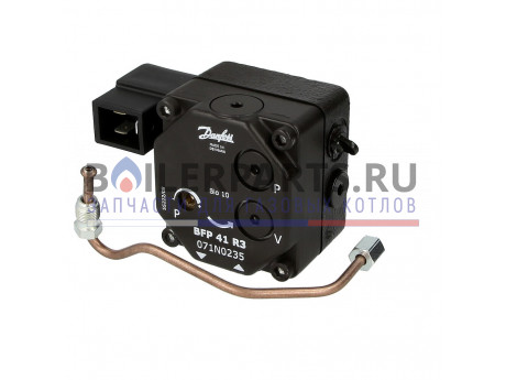 Трубка + жидкотопливный насос "Danfoss" BFP 41 R3 для котлов De Dietrich 97955484 фото купить Трубка + жидкотопливный насос "Danfoss" BFP 41 R3 для котлов De Dietrich 97955484 - цена с доставкой