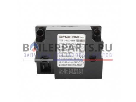 Трансформатор розжига Brahma TCD1FAV C00330196 фото купить Трансформатор розжига Brahma TCD1FAV C00330196 - цена с доставкой