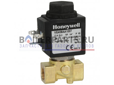 Газовый клапан Honeywell VE408AA1007 фото купить Газовый клапан Honeywell VE408AA1007 - цена с доставкой