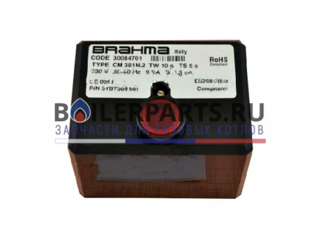 Блок управления горением Brahma CM381N.2 30084701 фото купить Блок управления горением Brahma CM381N.2 30084701 - цена с доставкой