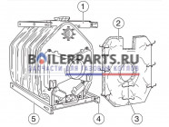 купить Теплоизоляция для котлов Bosch/Buderus 67902649 с доставкой