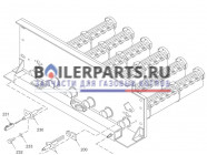купить Колосниковая решетка AE 124WS Sit 5Gld Logano G124-28 WS / G124-32 WS для котлов Bosch/Buderus/Junkers 8718580631 с доставкой