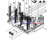 купить Часть корпуса R42xx BM 491 - R412x/421x/432x для котлов Bosch/Buderus/Junkers 8718581674 с доставкой