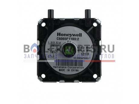 Датчик тяги (реле давления дыма) Honeywell для котлов Baxi/Westen 618470 фото купить Датчик тяги (реле давления дыма) Honeywell для котлов Baxi/Westen 618470 - цена с доставкой