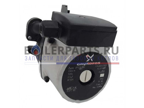 Насос циркуляционный Grundfos UPO 15-50 для газовых котлов Baxi 766070700 фото купить Насос циркуляционный Grundfos UPO 15-50 для газовых котлов Baxi 766070700 - цена с доставкой
