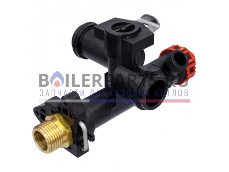 купить Гидроарматура подающей линии СО для котлов Bosch/Buderus U072-18/35_WBN6000-18H/24H/28H 87186449080 - цена с доставкой