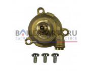 купить Крышка водяного блока (латунная) для котлов Junkers/Bosch WR250, WR275, WR350 8705500145 с доставкой