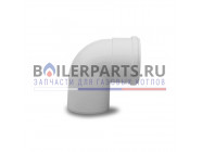 купить Отвод 90° D=80 мм для котлов Baxi 71401801 с доставкой