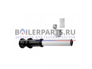 купить Вертикальный наконечник для коаксиальной трубы D 60/100 мм для котлов Baxi 71403641 с доставкой