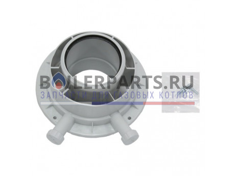 Адаптер вертикального дымохода 80/125 мм для котлов Protherm 0020276091 фото купить Адаптер вертикального дымохода 80/125 мм для котлов Protherm 0020276091 - цена с доставкой