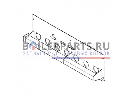 Пластина горелки для котлов Vaillant 295426 фото купить Пластина горелки для котлов Vaillant 295426 - цена с доставкой