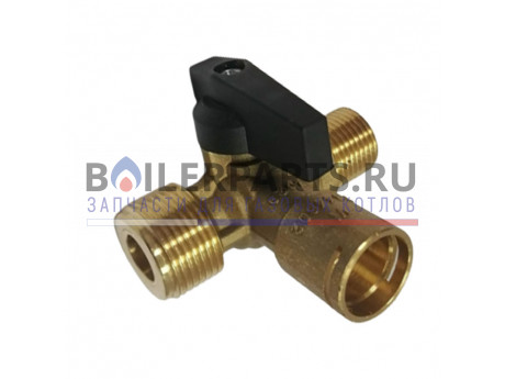 Угловой кран для котлов Viessmann 7827998 фото купить Угловой кран для котлов Viessmann 7827998 - цена с доставкой