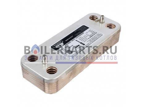 Теплообменник вторичный Zilmet для котлов Baltur 0004150452 фото купить Теплообменник вторичный Zilmet для котлов Baltur 0004150452 - цена с доставкой