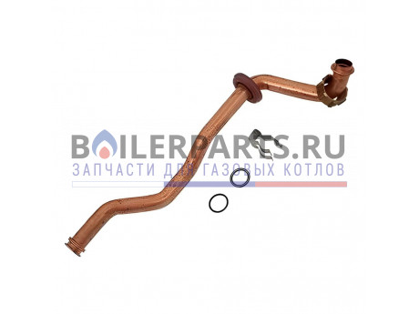 Трубка правая, первичный теплообменник для котлов Vaillant Турбо 24кВт 0020041928 фото купить Трубка правая, первичный теплообменник для котлов Vaillant Турбо 24кВт 0020041928 - цена с доставкой