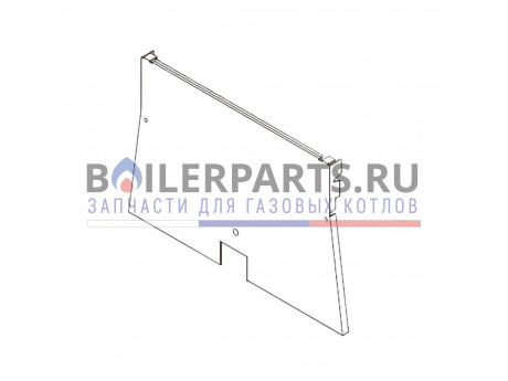 Панель камеры сгорания (передняя) для котлов Protherm 0020216995 фото купить Панель камеры сгорания (передняя) для котлов Protherm 0020216995 - цена с доставкой