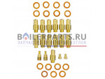 Комплект форсунок LPG на сжиженный газ D2,15 (13шт) для котлов Ferroli 39814030 купить Комплект форсунок LPG на сжиженный газ D2,15 (13шт) для котлов Ferroli 39814030 недорого