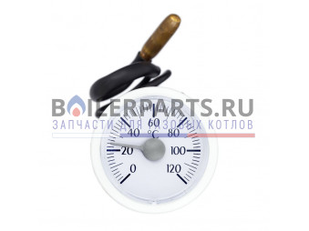 Купить Термометр 0-120°С для котлов Ferroli 39817170 - цены
