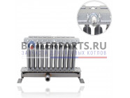 купить Горелка с коллектором форсунок в сборе для котлов Ferroli 39819730 с доставкой