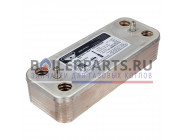 купить Теплообменник вторичный 16 пластин для котлов Ariston 65104333 с доставкой