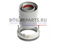 купить Патрубок подключения D=60/100 для котлов Viessmann 7197742 с доставкой