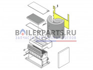 купить Задний лист для котлов Viessmann 7824369 с доставкой
