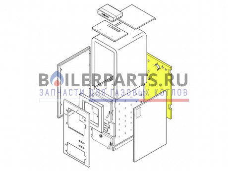 Теплоизоляция задняя для котлов Viessmann 7832772 фото купить Теплоизоляция задняя для котлов Viessmann 7832772 - цена с доставкой