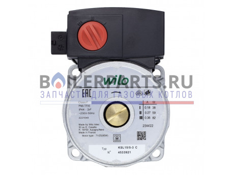 Двигатель насоса Wilo KSL 15/5 для котлов Viessmann Vitopend 100-W A1JB, A1HB 7856848.DV фото купить Двигатель насоса Wilo KSL 15/5 для котлов Viessmann Vitopend 100-W A1JB, A1HB 7856848.DV - цена с доставкой